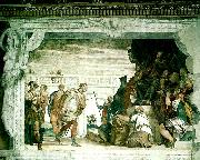 Paolo  Veronese sebastian before diocletian Germany oil painting artist